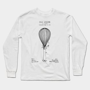 EGG WHISK patent Long Sleeve T-Shirt